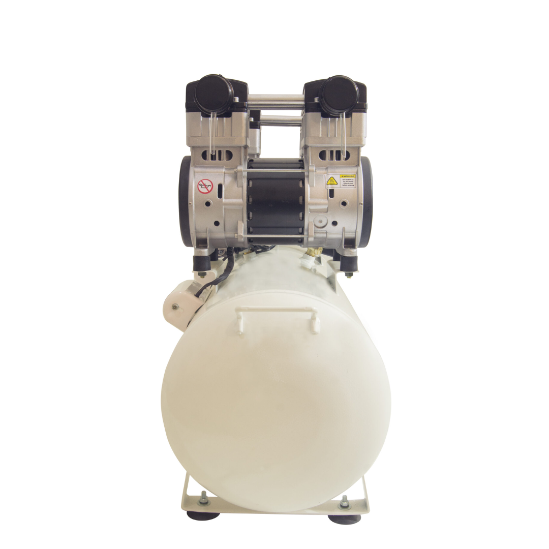 California Air Tools 20040C Powerful 4.0 Hp Ultra Quiet & Oil-Free Air Compressor front view emphasizing compact vertical tank design