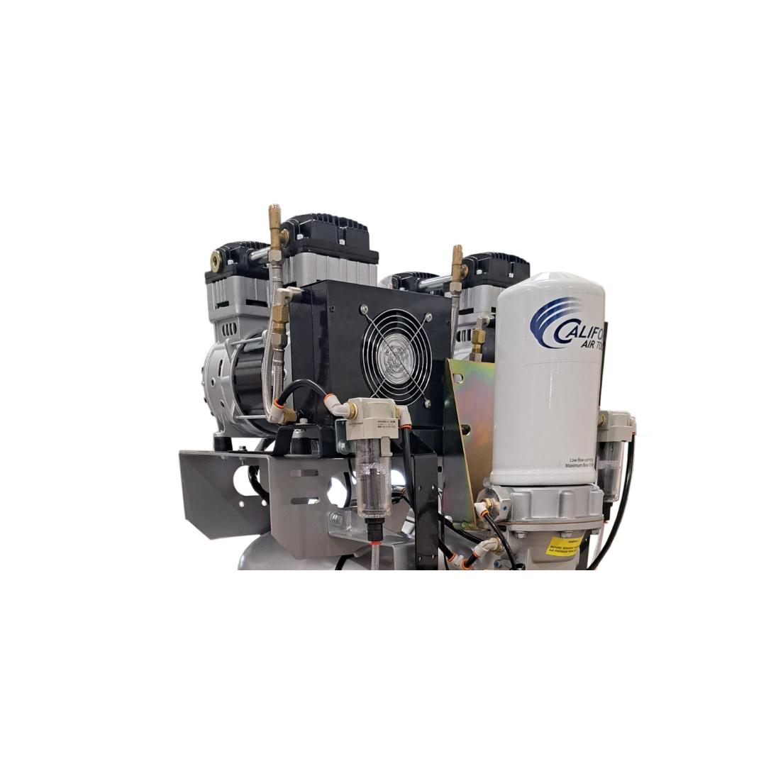 California Air Tools 60040DCADC air compressor pressure regulator assembly with gauges and filtration system