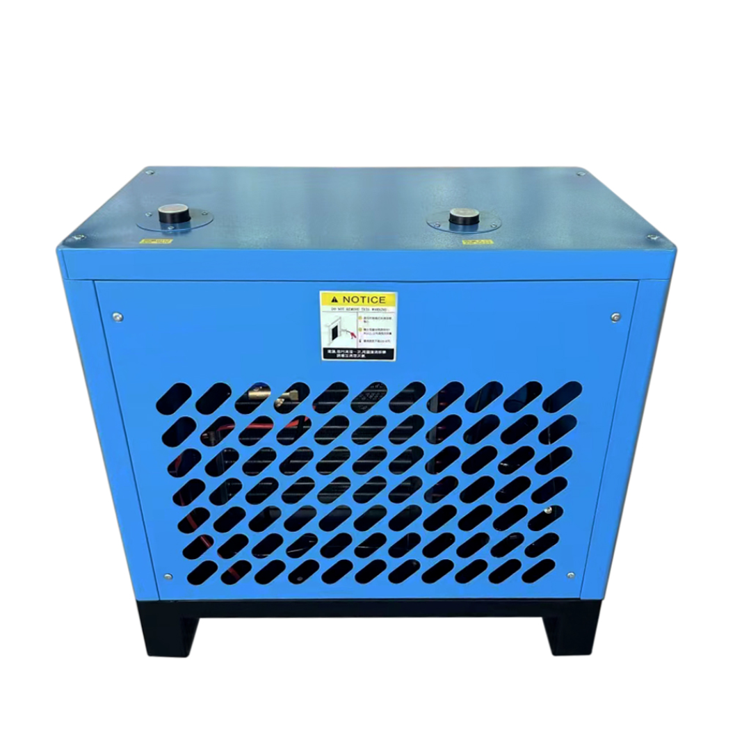 California Air Tools RD-91503 High-Efficiency Non-Recycling 98% Refrigerated Air Dryer rear view showing airflow and exhaust configuration
