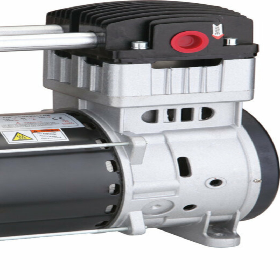 California Air Tools SP-9421-22060 (220v 60hz 1-phase) 2.0 Hp Ultra Quiet & Oil-Free Pump/Motor angled view showing compact footprint and mounting design