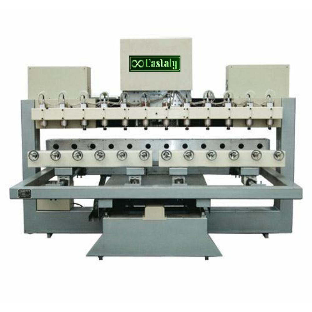 Industrial machine with 'Castaly CNC Carving Machine' branding on a white background