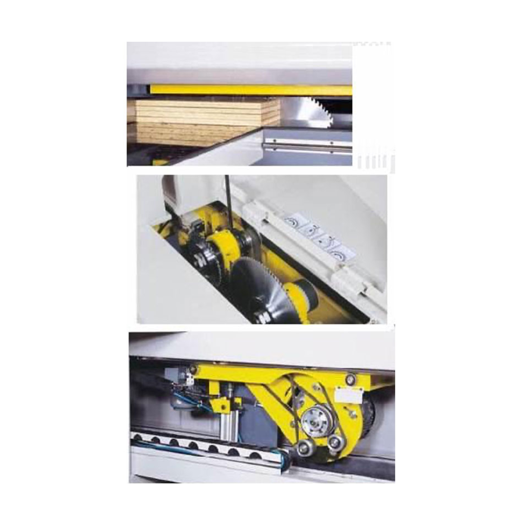 Castaly 10" Auto Panel Beam Saw TS-P10A cutting assembly and scoring blade system close-up

Castaly 10" Auto Panel Beam Saw TS-P10A heavy-duty beam structure with panel support table and guide system
