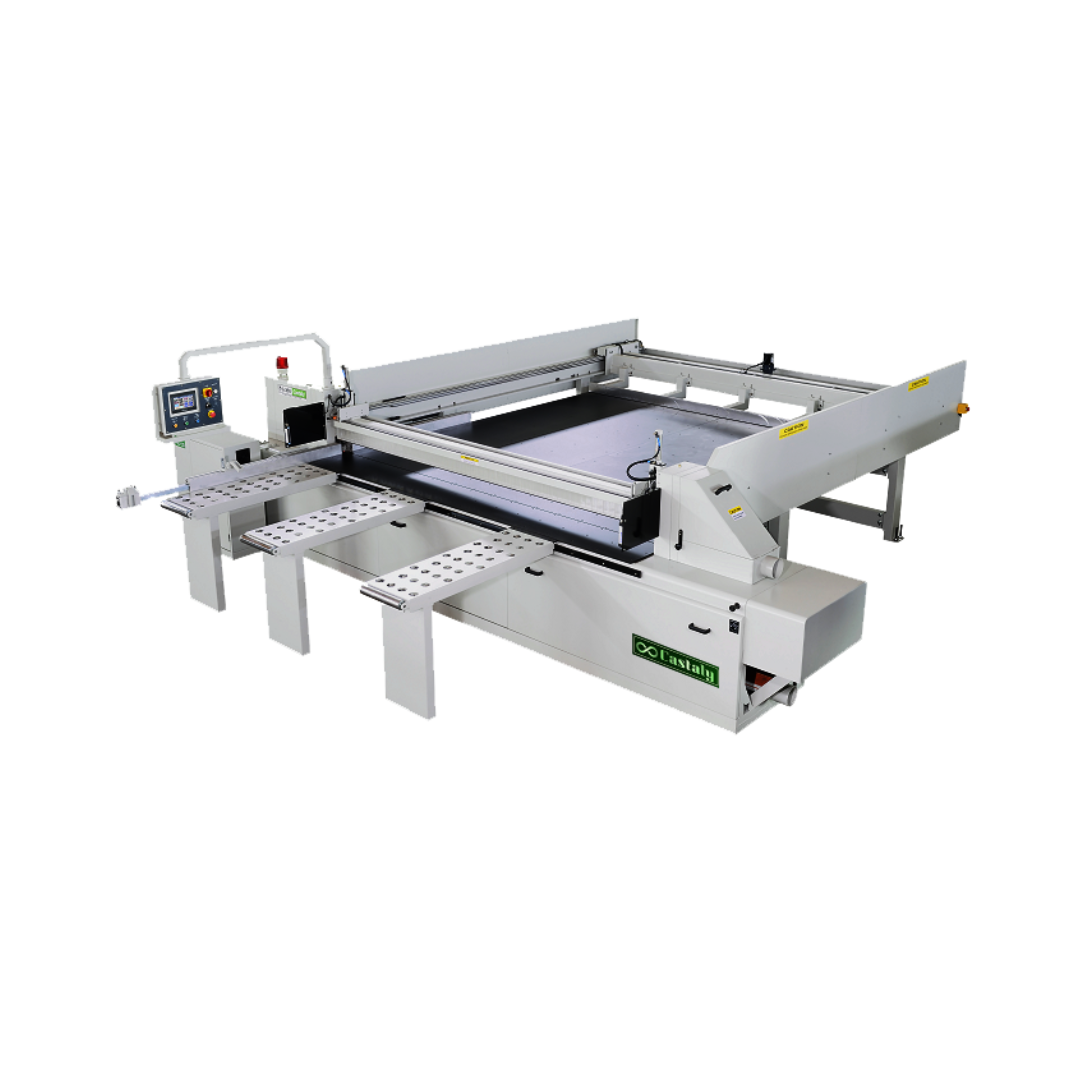 Castaly 10" Auto Pusher Beam Saw TS-P10AAT automatic CNC beam saw with rear pusher feeding system