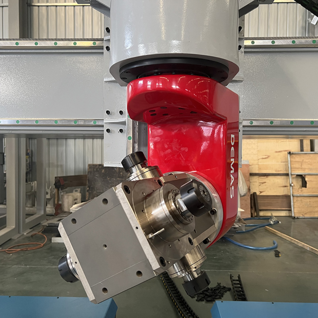 Castaly CR-DU Single 4’x8’ or 4'x4' Dual Table CNC 5 Axis Router