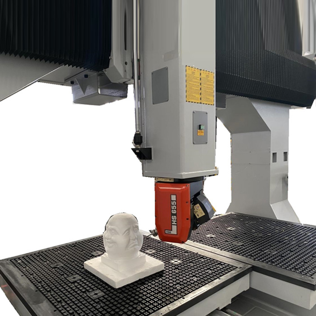 Castaly CR-DU Single 4’x8’ or 4'x4' Dual Table CNC 5 Axis Router