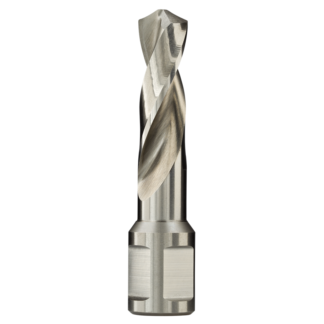Close-up of Euroboor SPI 50 mm Twist Drill showing precision twist flute design and durable drilling construction