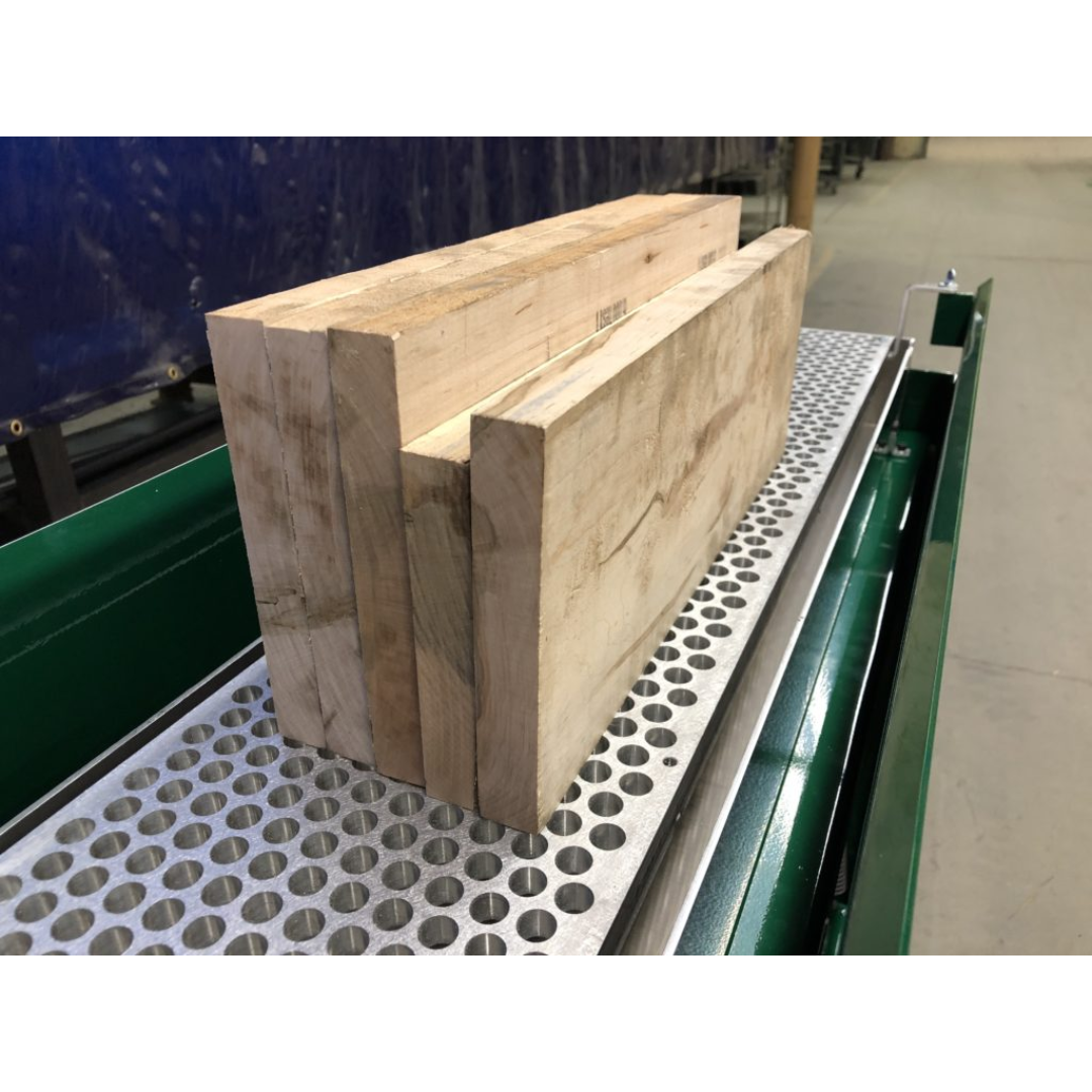 Close-up of JLT #138B Plate Spreader glue tray and plate system for controlled adhesive application