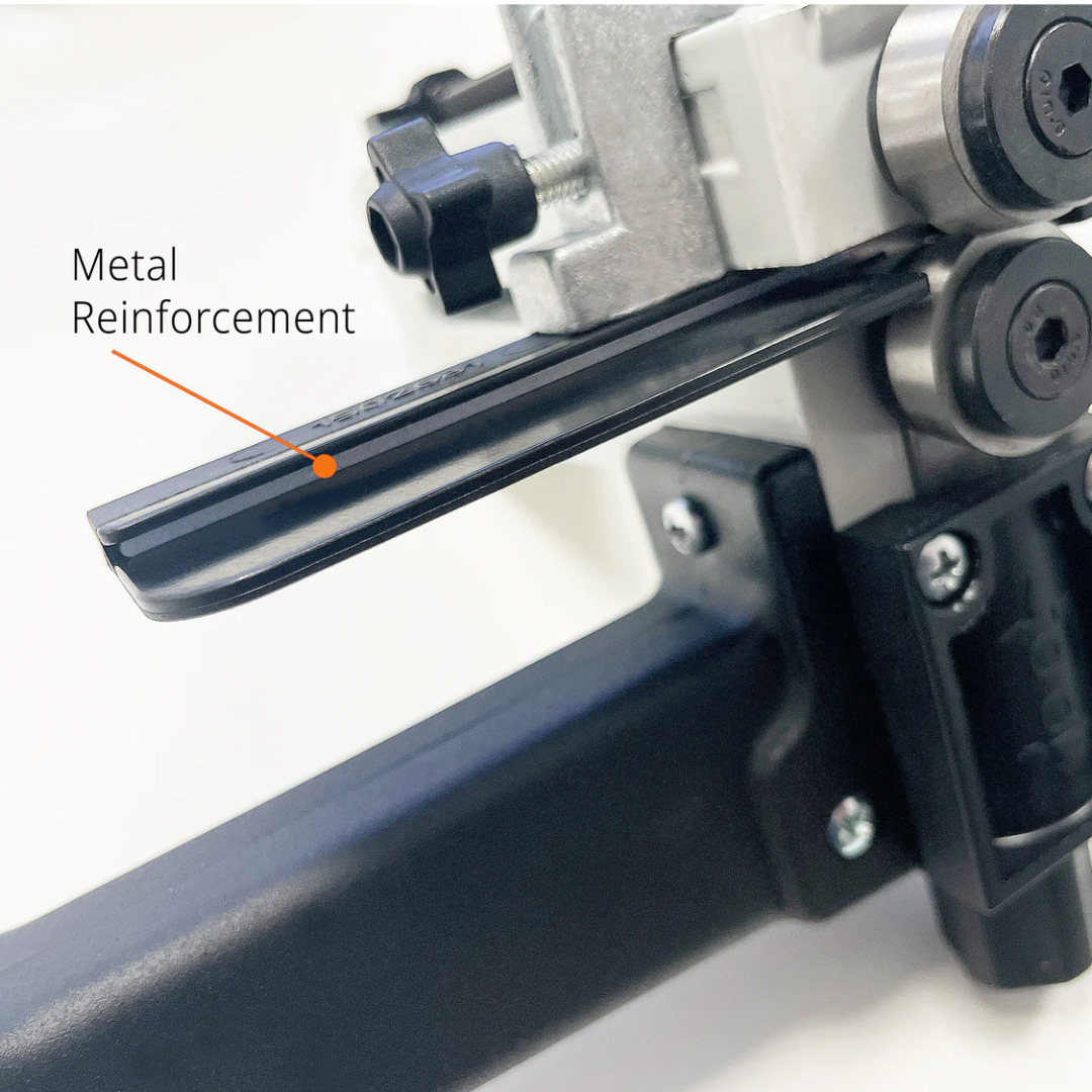 Close-up of Virutex Laminate Cutter CO15L 1500200 adjustment mechanism and cutting guide components