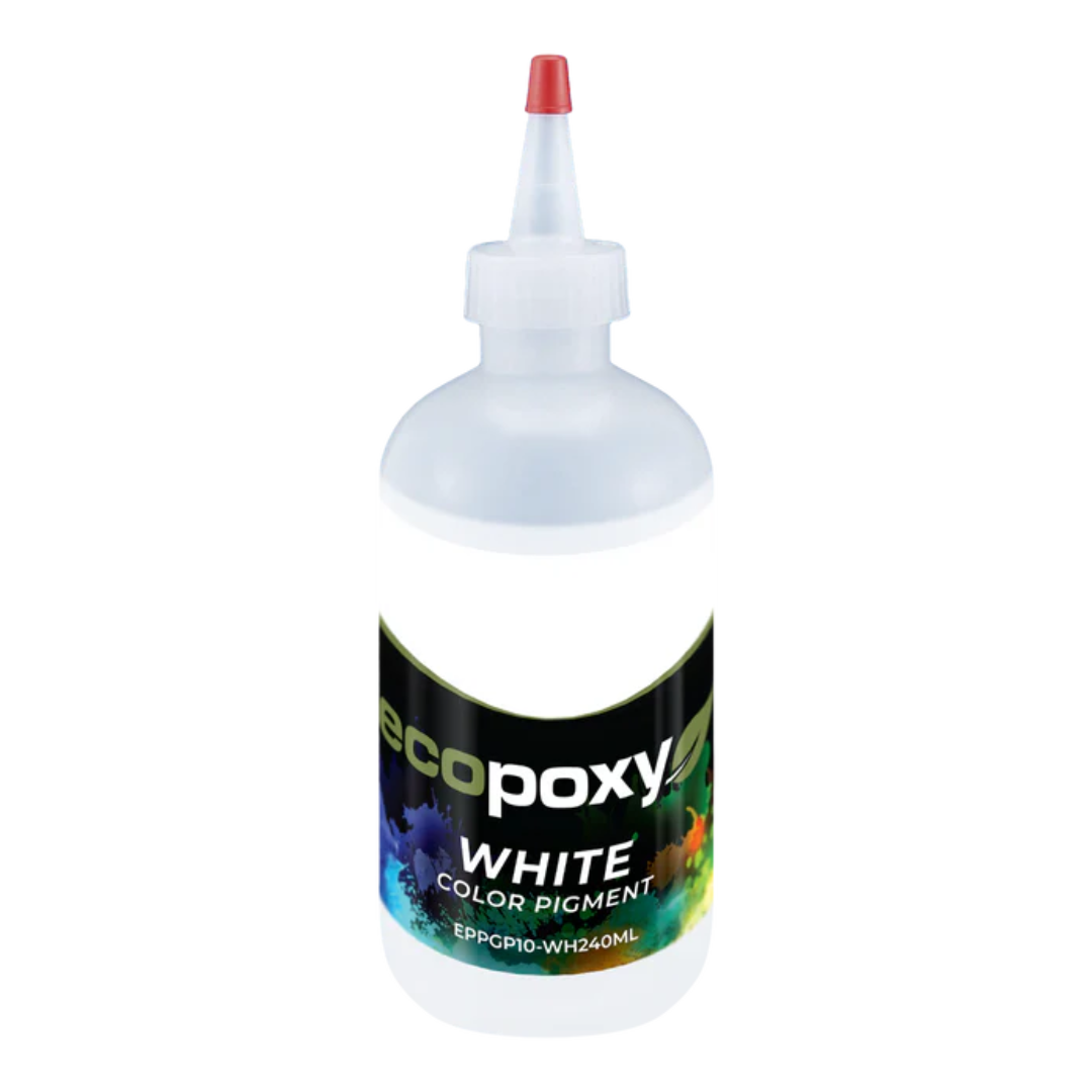 Ecopoxy Liquid Color Pigments black pigment bottle for bold finishes.