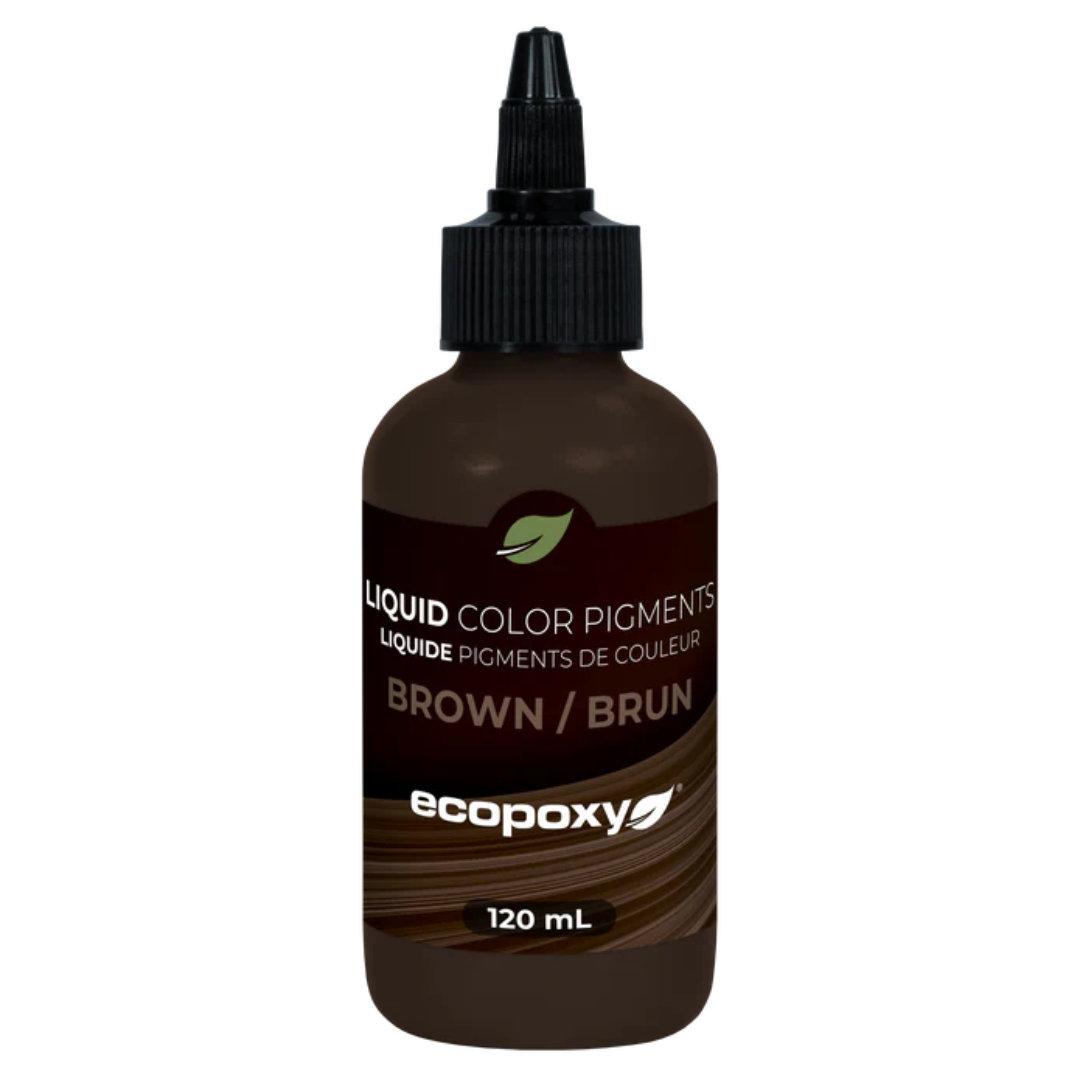 Ecopoxy Liquid Color Pigments individual blue tone bottle for deep color effects.