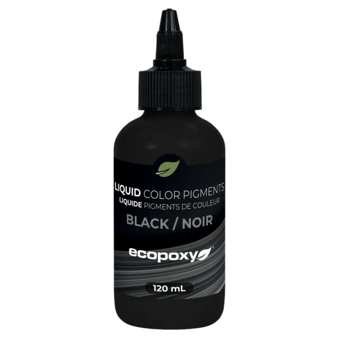 Ecopoxy Liquid Color Pigments individual brown tone bottle for earthy epoxy finishes.