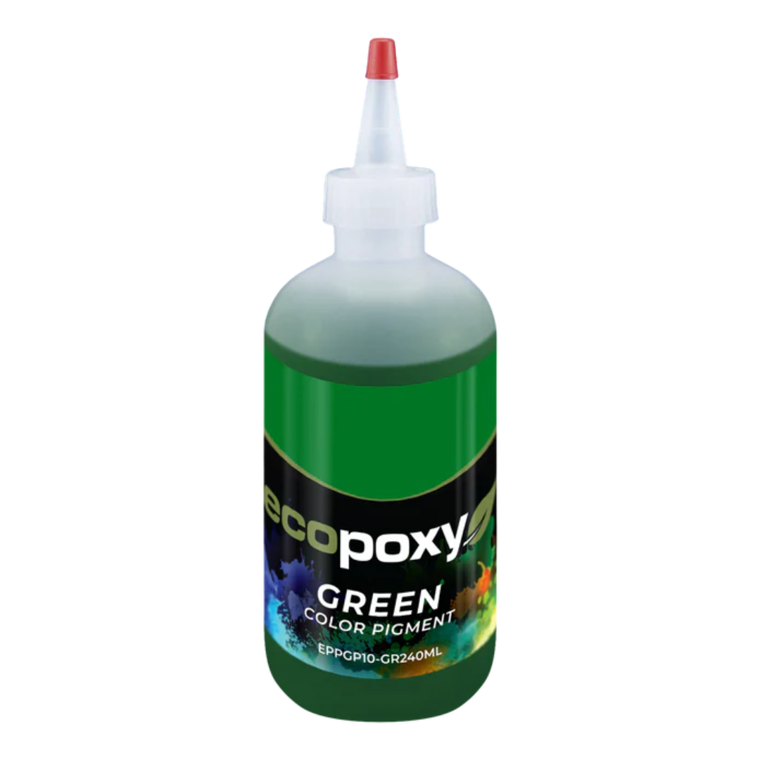Ecopoxy Liquid Color Pigments yellow pigment being added to epoxy for bright coloration.