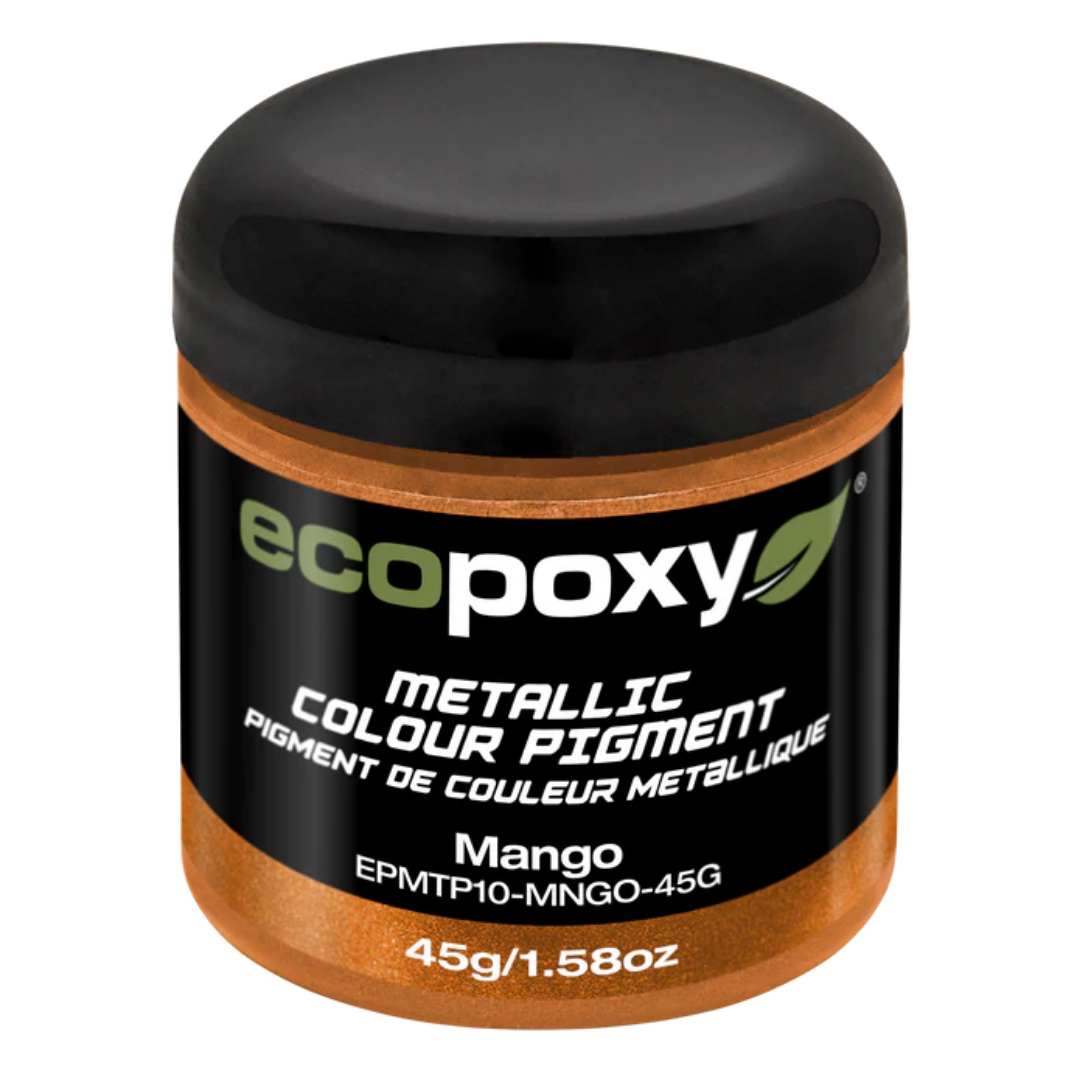 Ecopoxy Metallic Color Pigments bronze variant jar for classic metallic finishes