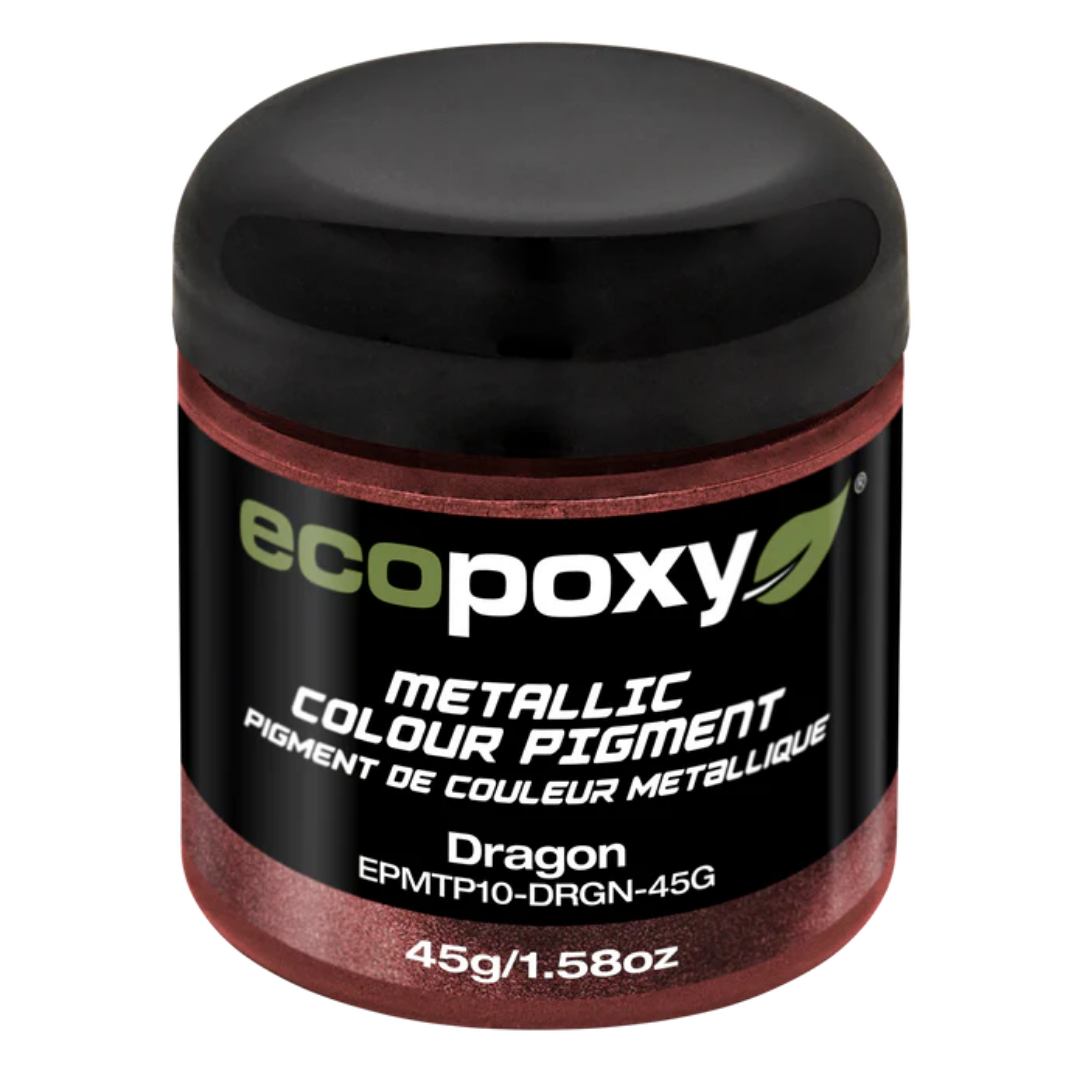 Ecopoxy Metallic Color Pigments copper variant jar for rich, earthy metallic effects