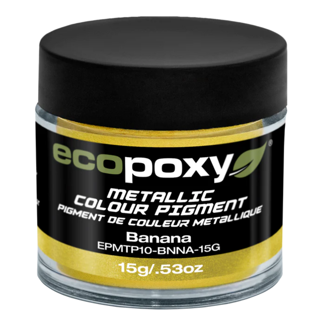 Ecopoxy Metallic Color Pigments pink variant jar for bold metallic epoxy effects