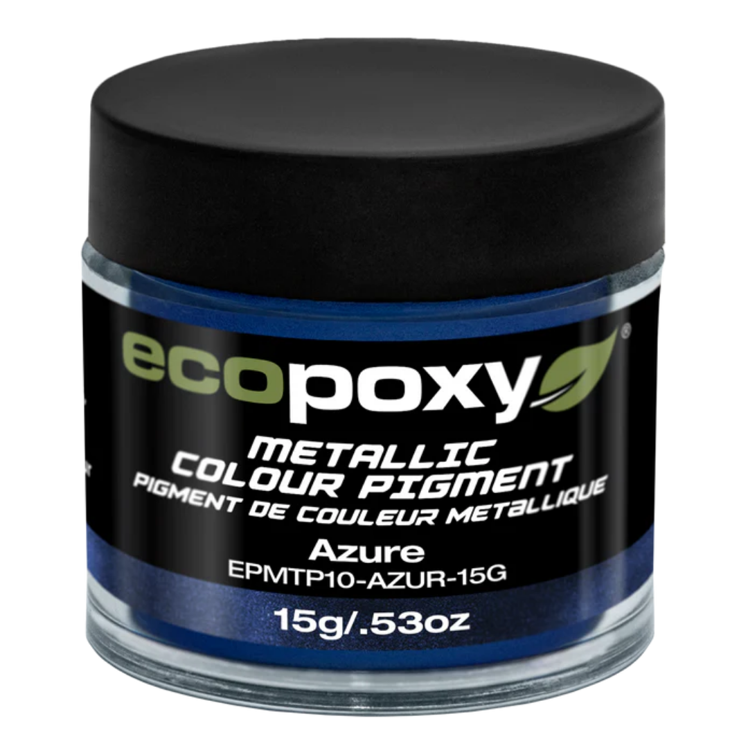 Ecopoxy Metallic Color Pigments pink variant jar for bold metallic epoxy effects