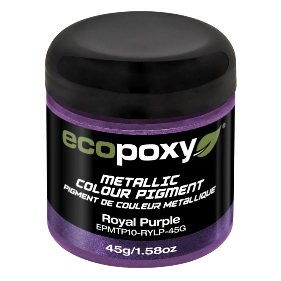 Ecopoxy Metallic Color Pigments white variant jar for pearlescent effects
