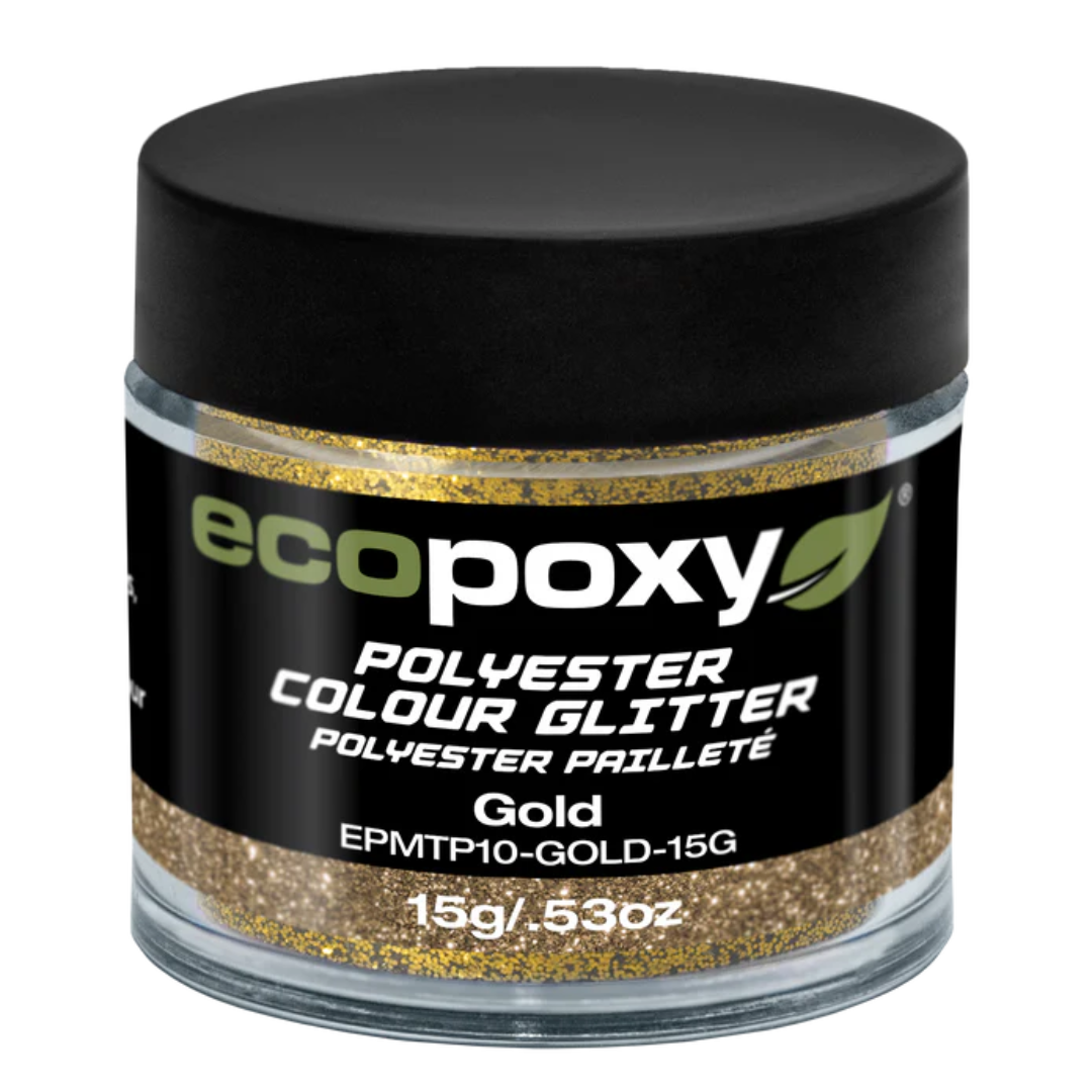 Ecopoxy Polyester Color Glitters additional color options showcasing diverse glitter finishes.