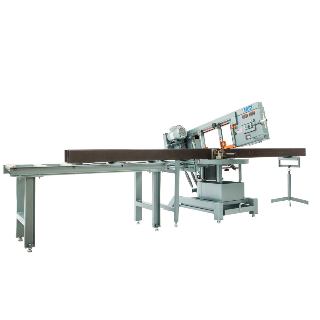 Ellis 1800 Mitre Band Saw – Horizontal & Vertical Metal Cutting, 14″ Capacity