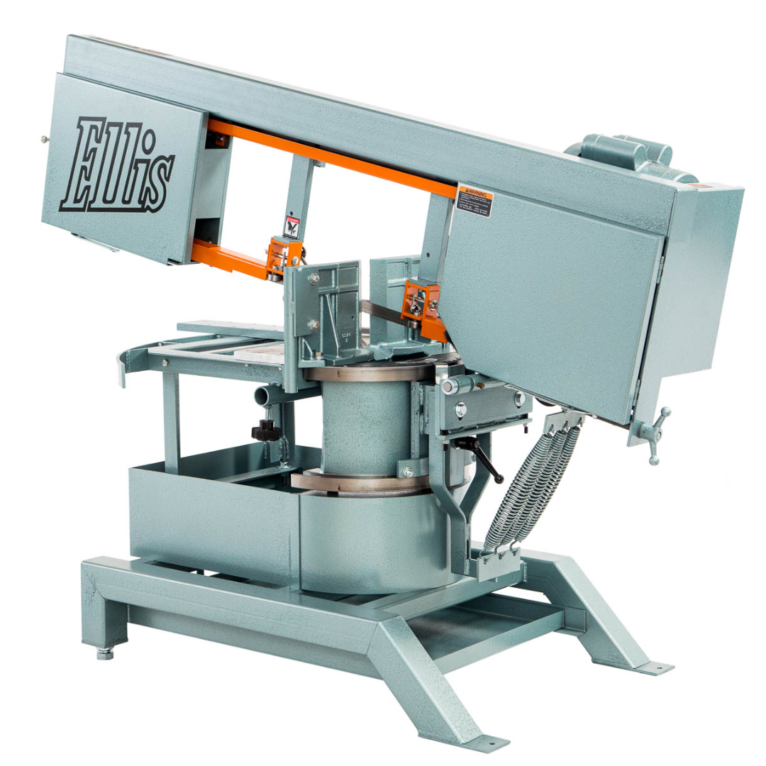 Ellis 2000 Mitre Band Saw – Horizontal & Vertical Metal Cutting, 17″ Capacity
