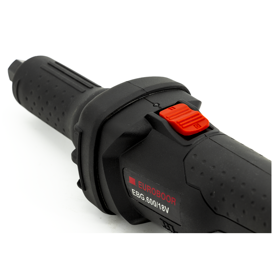 Euroboor EBG.600/18V Battery Operated Die Grinder cordless die grinder with ergonomic handle and control switch for precision metal finishing work