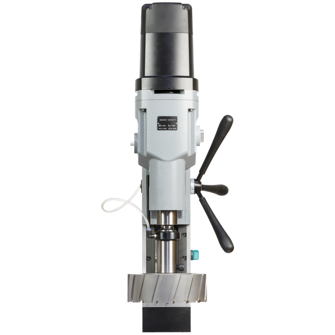 Euroboor ECO.200S/T Magnetic Drilling Machine 220 V product overview with motor housing and control panel
