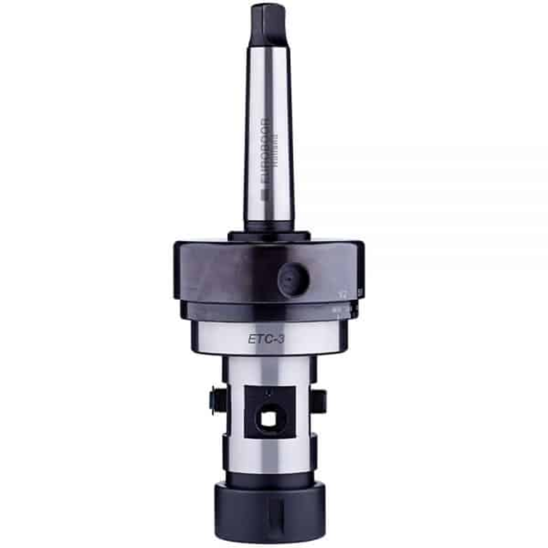 Euroboor ETC.3 Tapping Chuck close-up showing precision torque limiting tapping head engineered for accurate thread cutting in metal