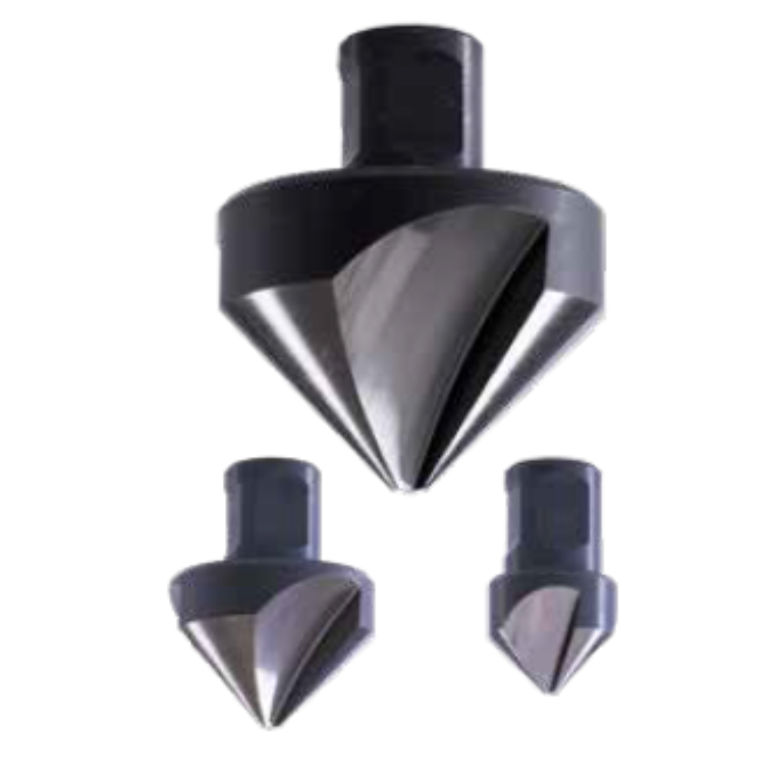 Euroboor SCE Countersink Drill set showing multiple countersink drill bits with precision cutting edges for metal drilling
