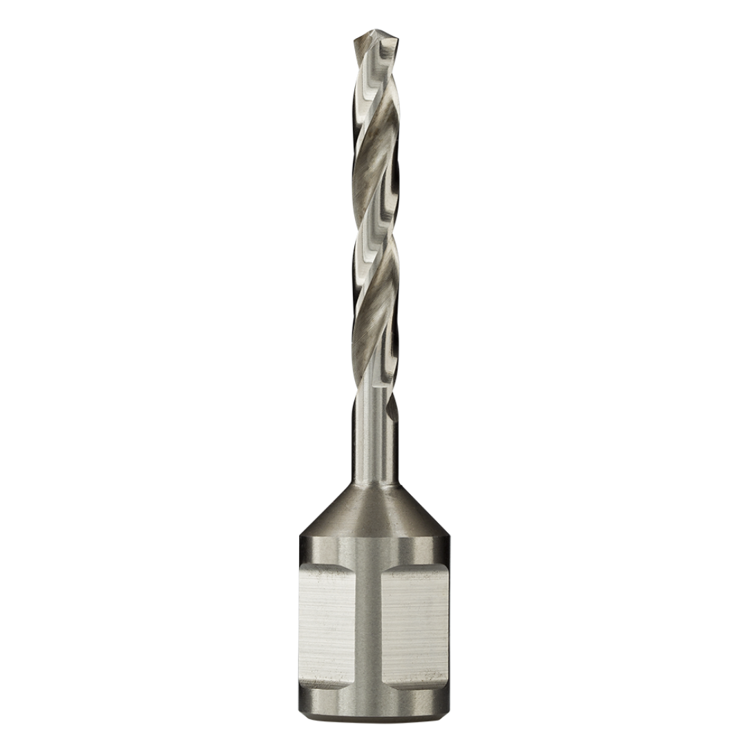 Euroboor SPI 50 mm Twist Drill with integrated shank designed for deep hole drilling in metal applications