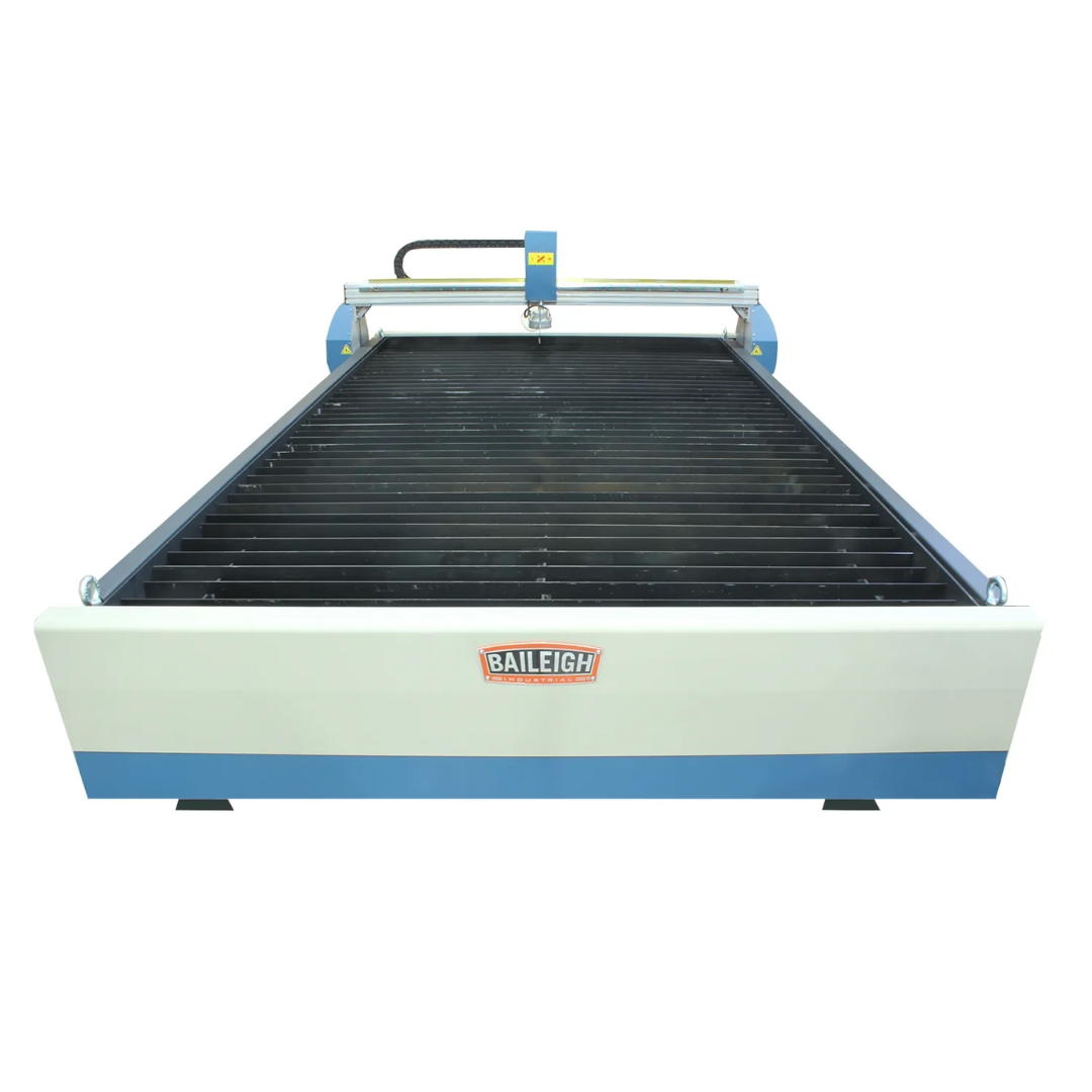 Front view of the Baileigh CNC Plasma Table PT-48AH-W 1225308 showing the full water table, cutting bed, and CNC gantry system.