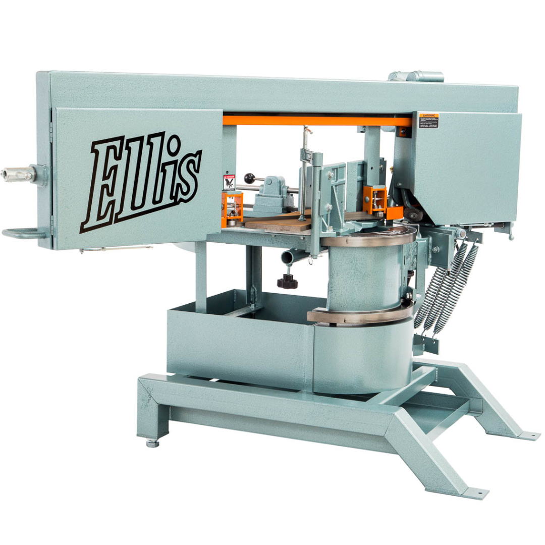 Ellis 2000 Mitre Band Saw – Horizontal & Vertical Metal Cutting, 17″ Capacity