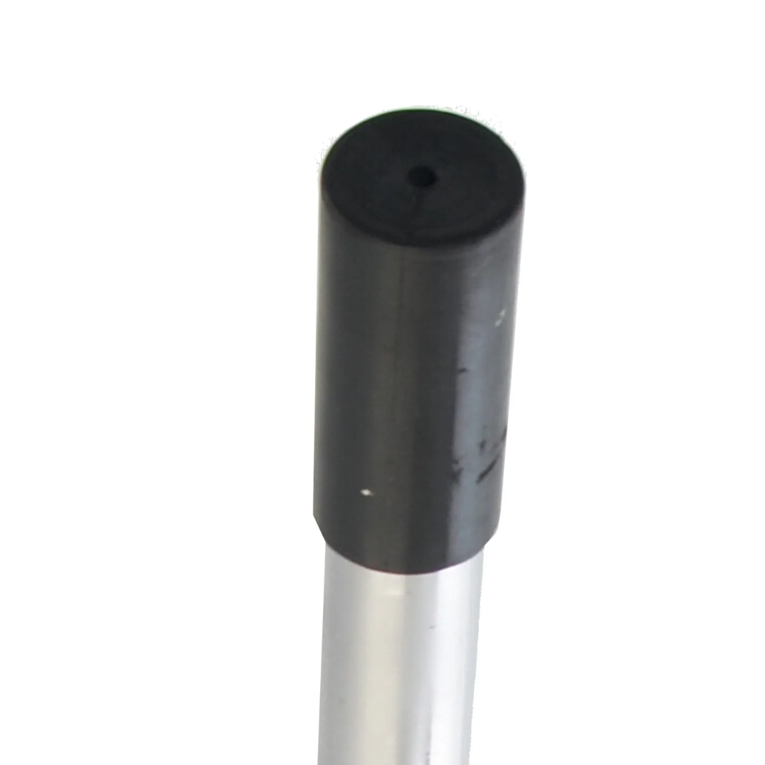 Handle grip detail of the Baileigh Manual Pipe Notcher TN-200M 1008032 designed for comfortable and secure operator control during repetitive notching tasks.