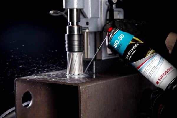 Euroboor IBO.30 cutting fluid bottle detail