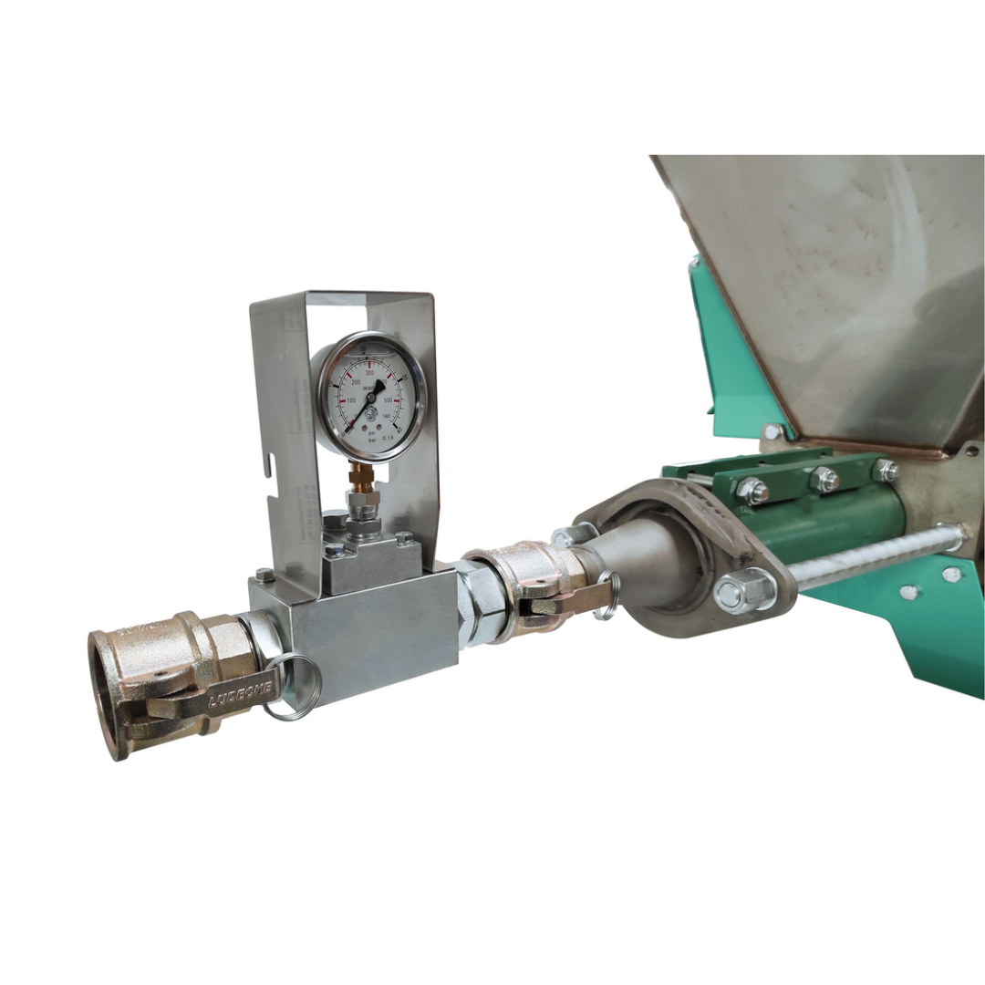 IMER MIGHTY SMALL 50 Rotor/Stator Pump rotor and stator assembly close-up showing heavy-duty pumping components engineered for consistent material flow and long service life.