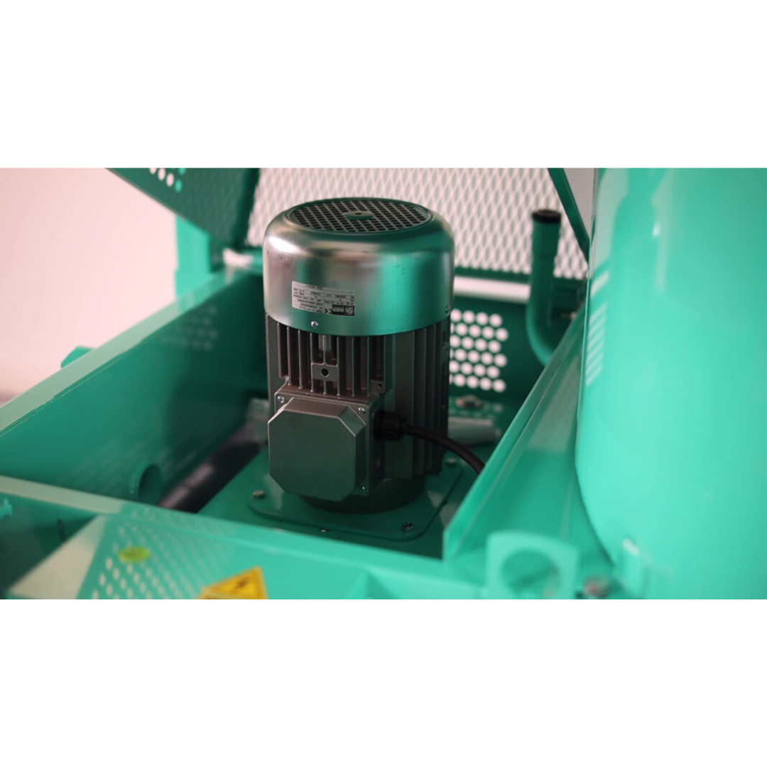 IMER MIX 750 Vertical Shaft Mixer industrial motor and drive system configured for powerful continuous mixing performance in commercial environments