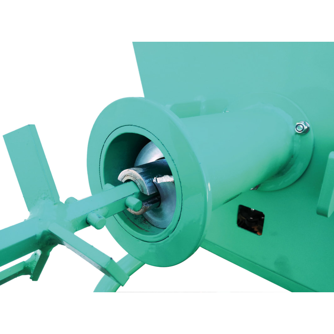IMER SPIN 30 Continuous Mixer 1106152 aggressive paddle mixing shaft and rotor assembly for fast and complete material blending