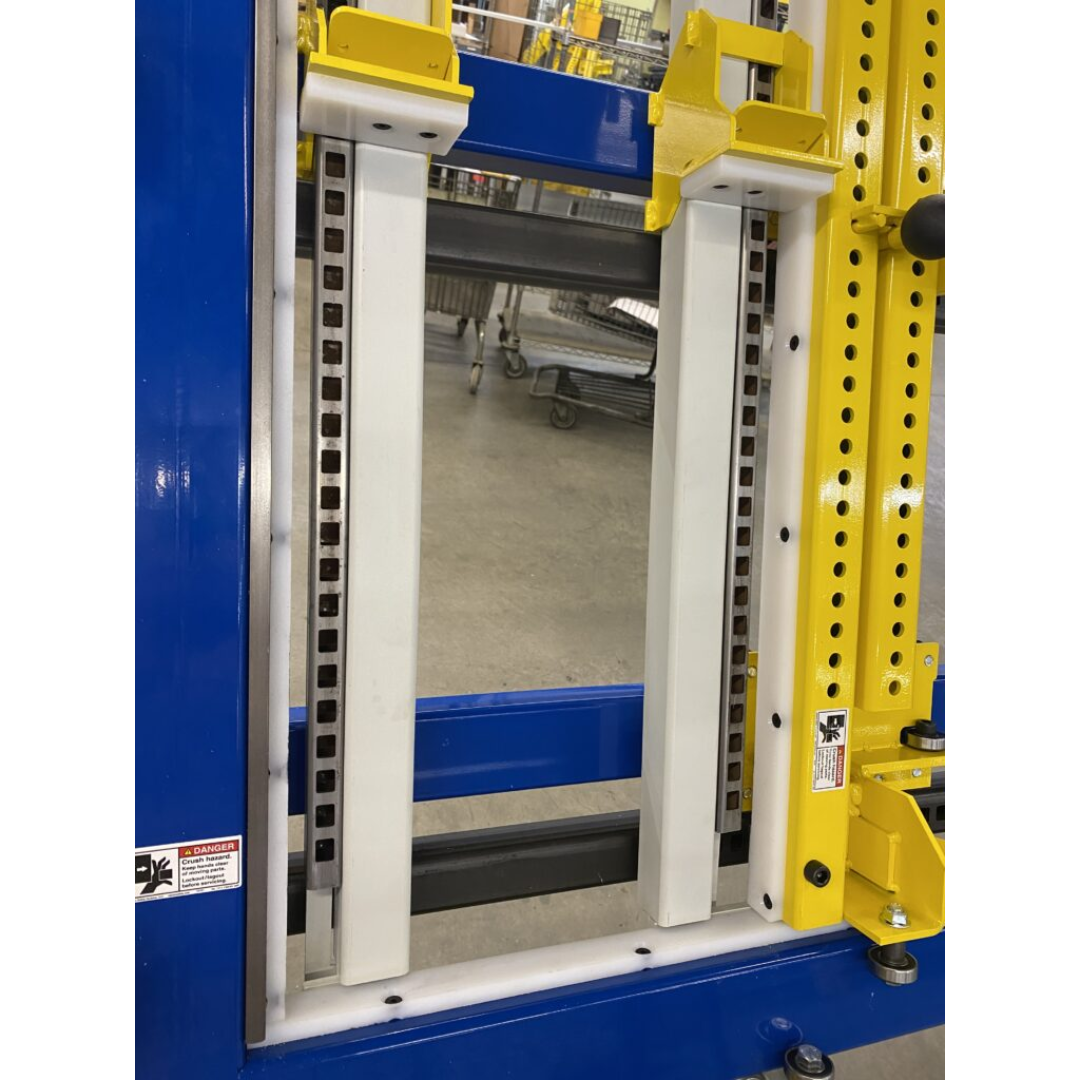 JLT #717C-CHBB Large Capacity Double Miter Door Clamp detailed miter joint clamping mechanism for tight corner assembly