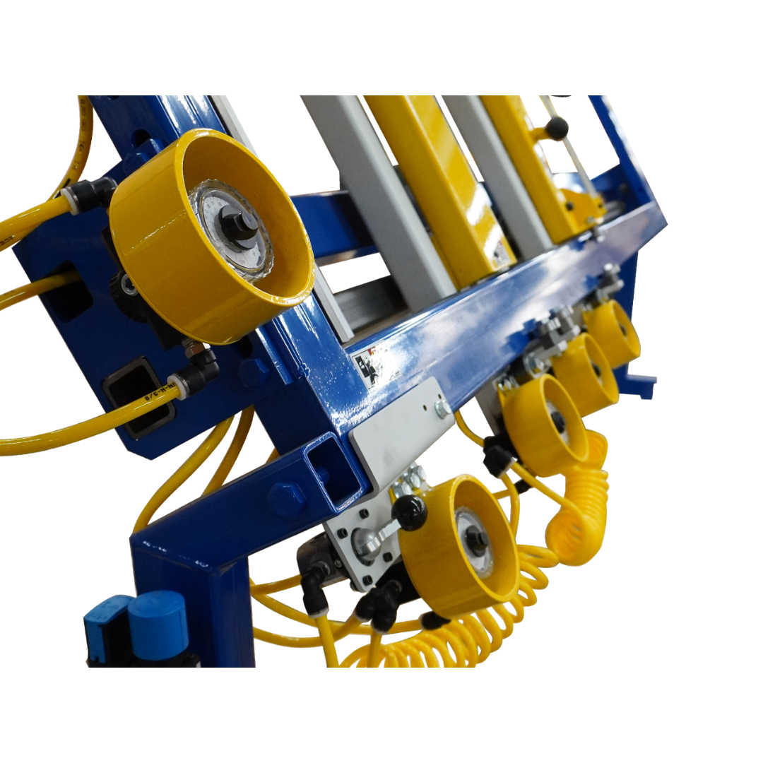 JLT #717C-CHBB Large Capacity Double Miter Door Clamp heavy-duty roller support system for large door positioning