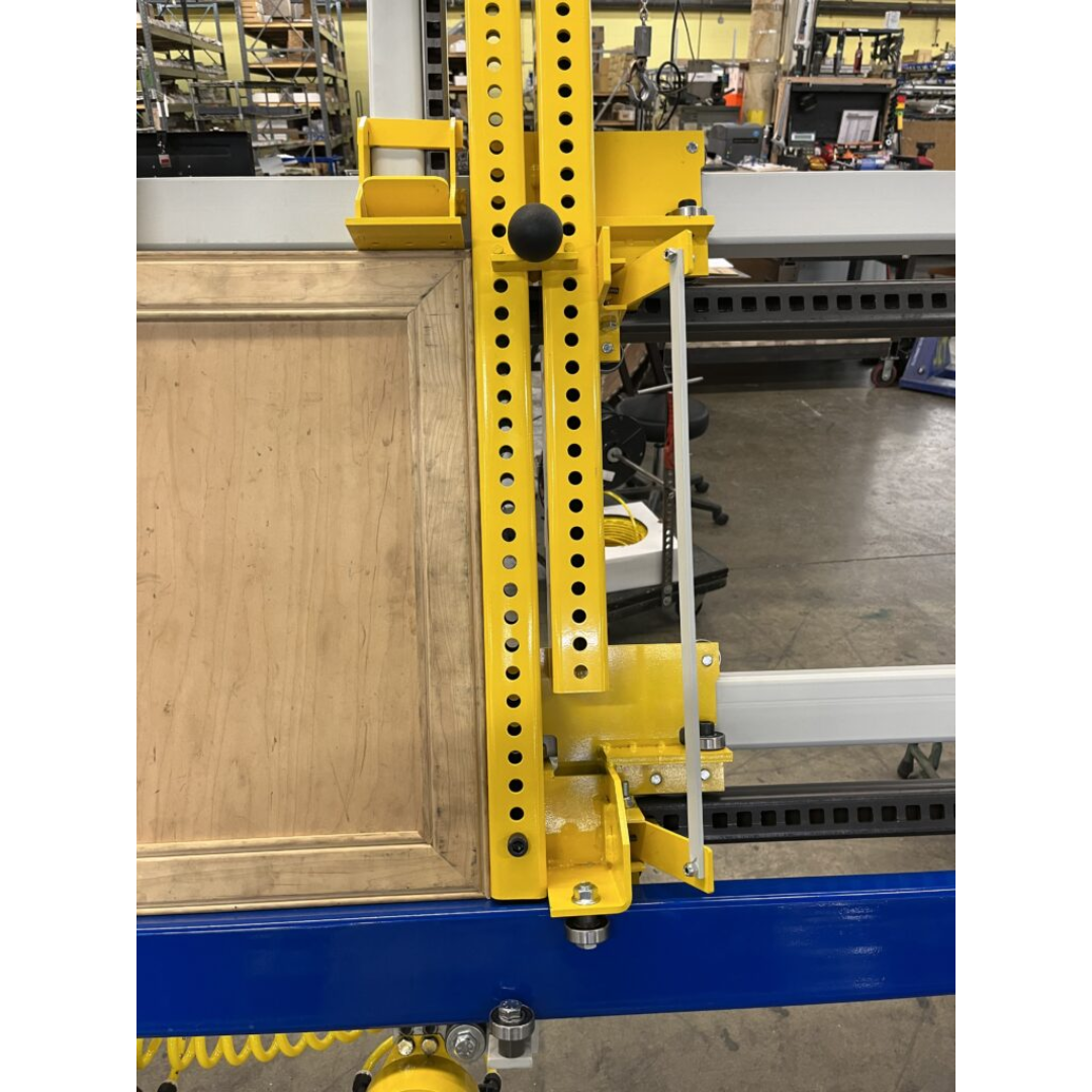 JLT #717C-CHBB Large Capacity Double Miter Door Clamp vertical clamp columns with adjustable pin positioning system