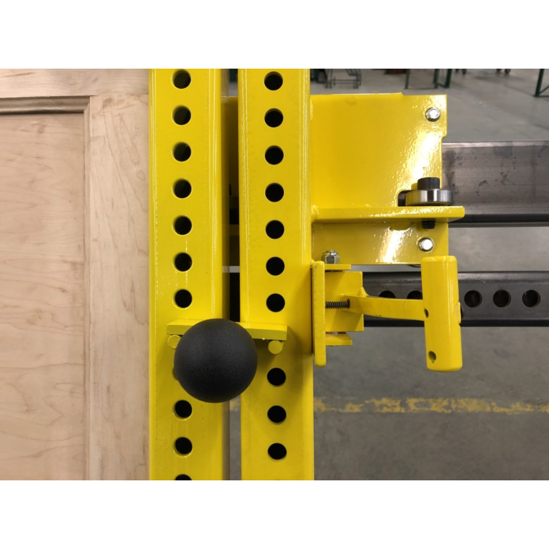 JLT #717C-DDC Double Door Clamp control and adjustment mechanism for fine-tuned clamping pressure.