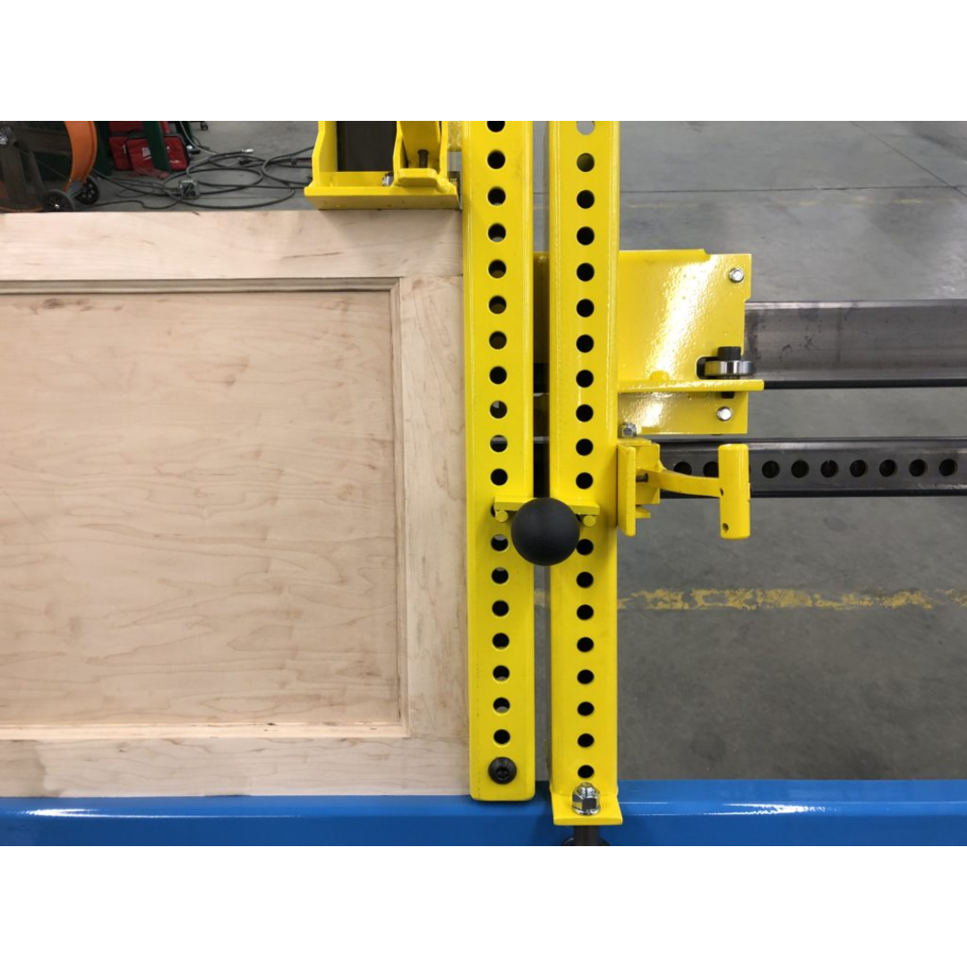 JLT #717C-TDC Triple Door Clamp precision vertical clamp column with adjustable pin system for accurate door alignment
