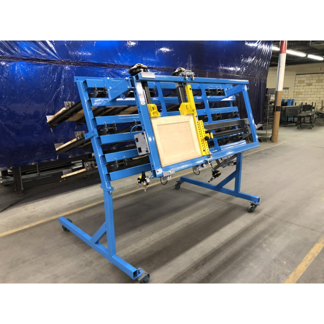 JLT #718A-8-M 8′ Miter Buddy System miter door clamp side with precision alignment and corner pressure control