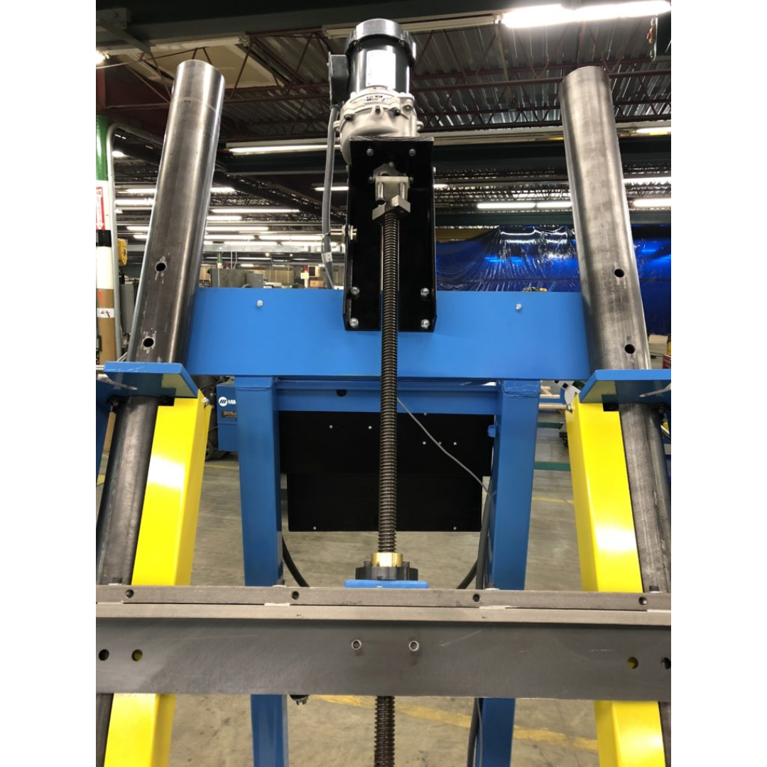 JLT #78B-CDFC Cabinet Door & Frame Clamp pneumatic clamping mechanism with vertical pressure system