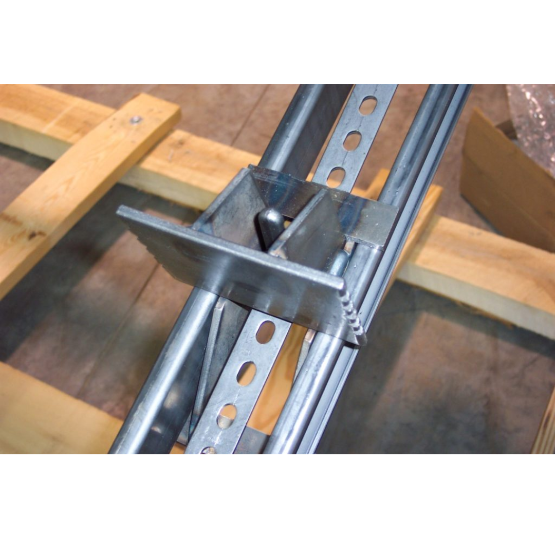 JLT #79F-12-PC 12′ Panel Clamp detailed mounting track system for adjustable clamp positioning
