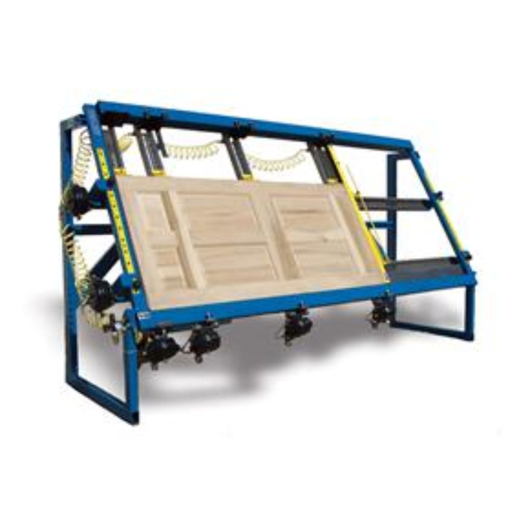 JLT #79K-10 Heavy Duty Entry Door Clamp front clamping system with synchronized pressure distribution across door surface