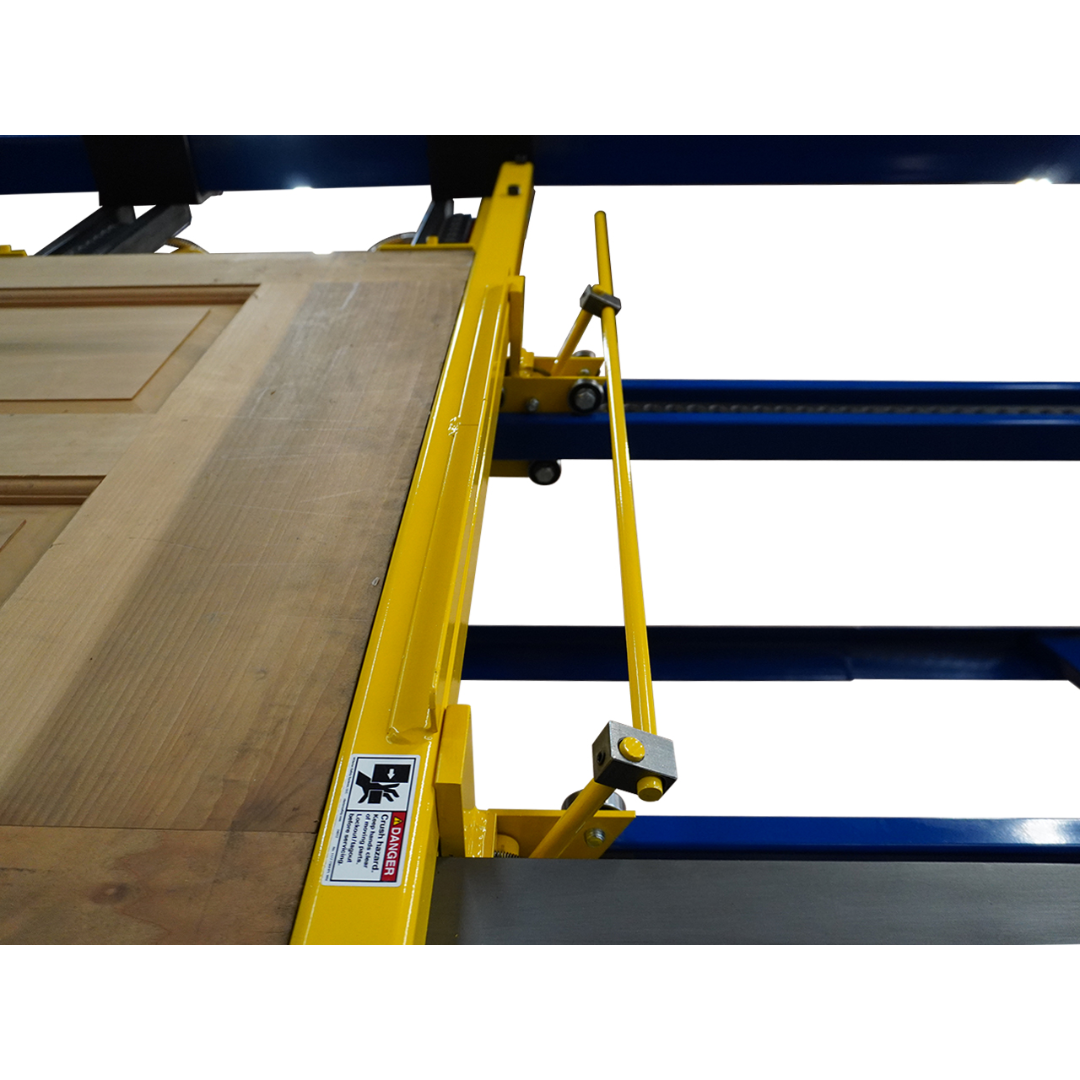 JLT #79K-10 Heavy Duty Entry Door Clamp pneumatic system with air lines and control components