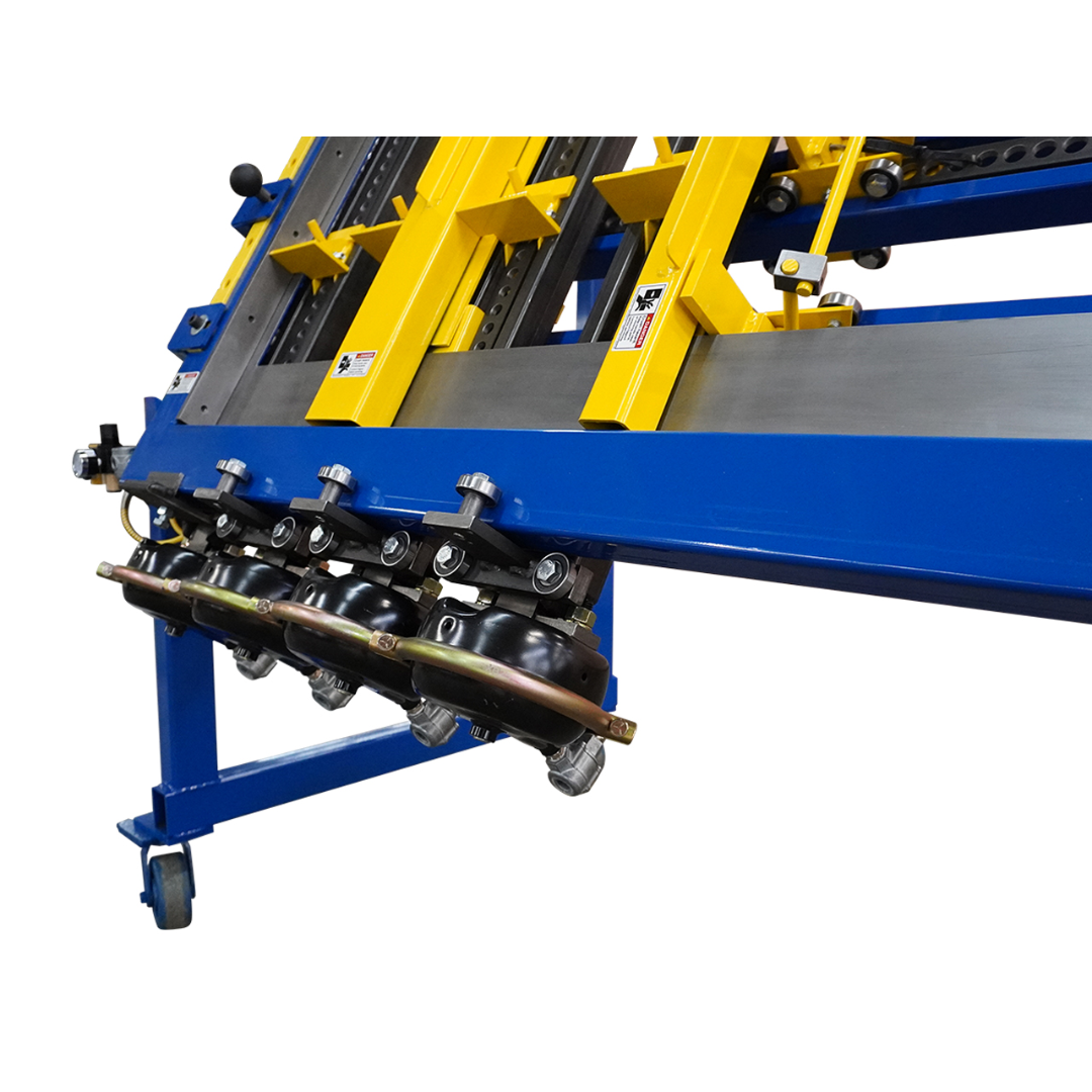 JLT #79K-10 Heavy Duty Entry Door Clamp top rail system with alignment guides for large door positioning