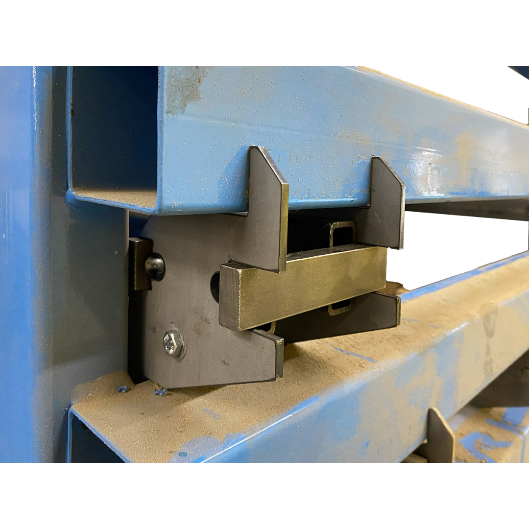 JLT #812B Clamp Design clamp head gripping wood stock securely during panel assembly process