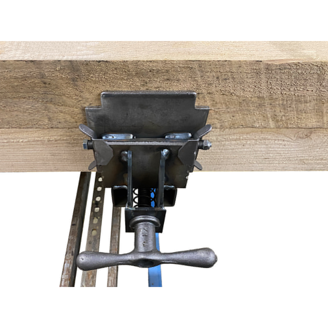 JLT #812B Clamp Design front view showing adjustable clamp head and ergonomic handle for easy tightening