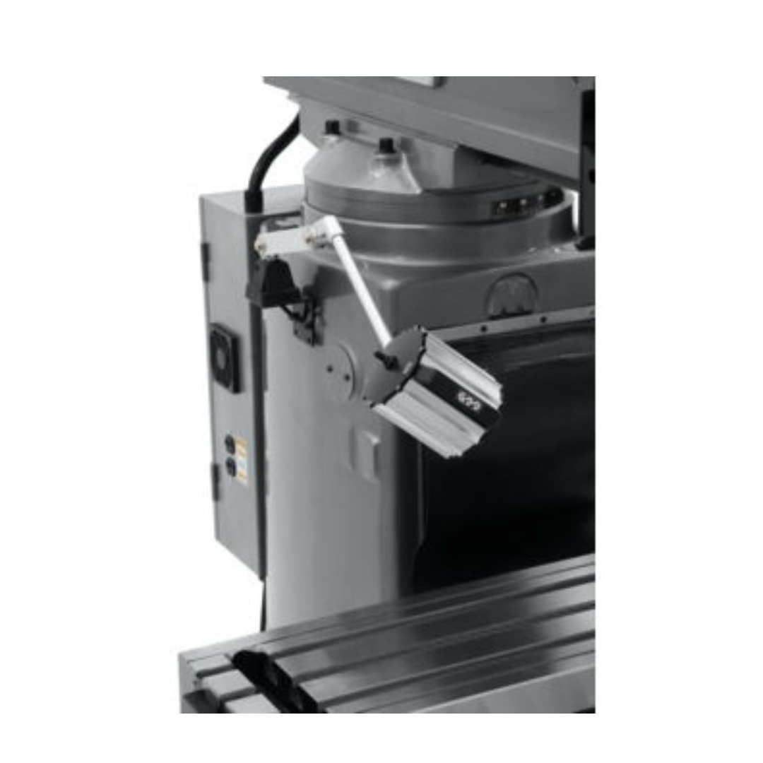Jet 10 x 50" Knee Milling Machine: 3.0000 hp, Electronic Variable Speed, Three Phase 690641 left tool